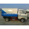 Changan 2-3M3 mini camión de la basura, camión de basura del motor de gasolina pequeño para la venta